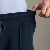 Men Pintuck Shorts With Zipper Pocket