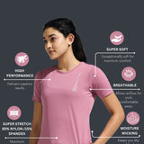 Women’s criss cross back mesh top