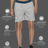 Men Breathable Regular Fit Basketball Shorts