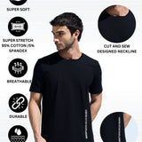 Men’s Cut & Sew T Shirt With Hd Print