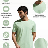 Men’s Cut & Sew T Shirt With Hd Print