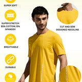 Men’s Cut & Sew T Shirt With Hd Print
