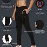 Men One Side Zipper Pocket and Inside Drawstring Trackpant