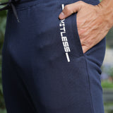 Men’s cotton jogger pant with zipper closure