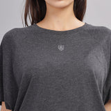 Women UPF Sun Protection Eco Friendly Yoga Top With Batwing Sleeve