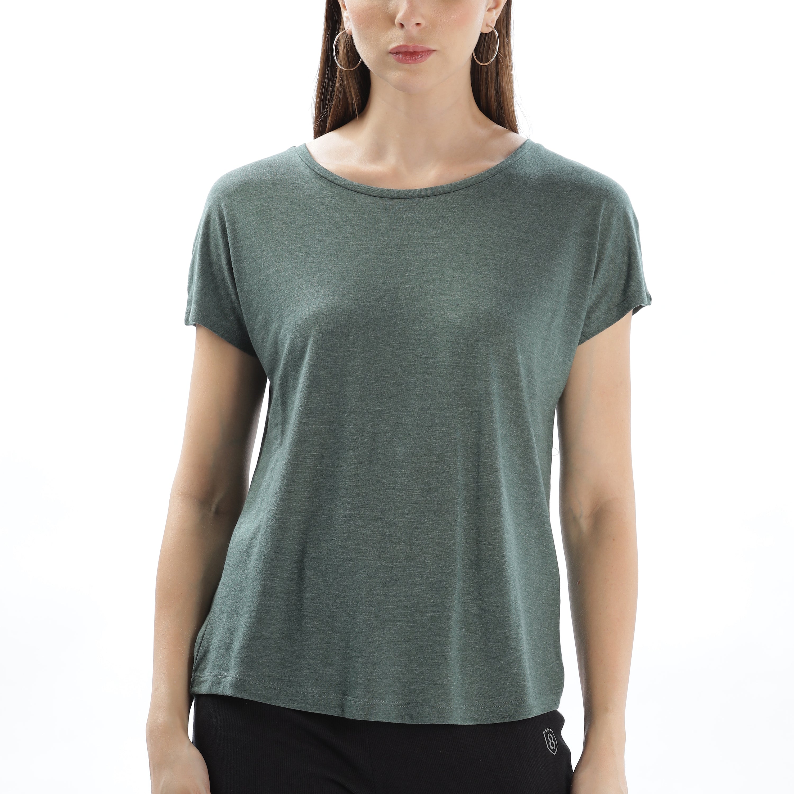 WOMENS TENCIL POLYESTER ULTRA SOFT AND SMOOTH HYPOALLERGENIC T-SHIRT