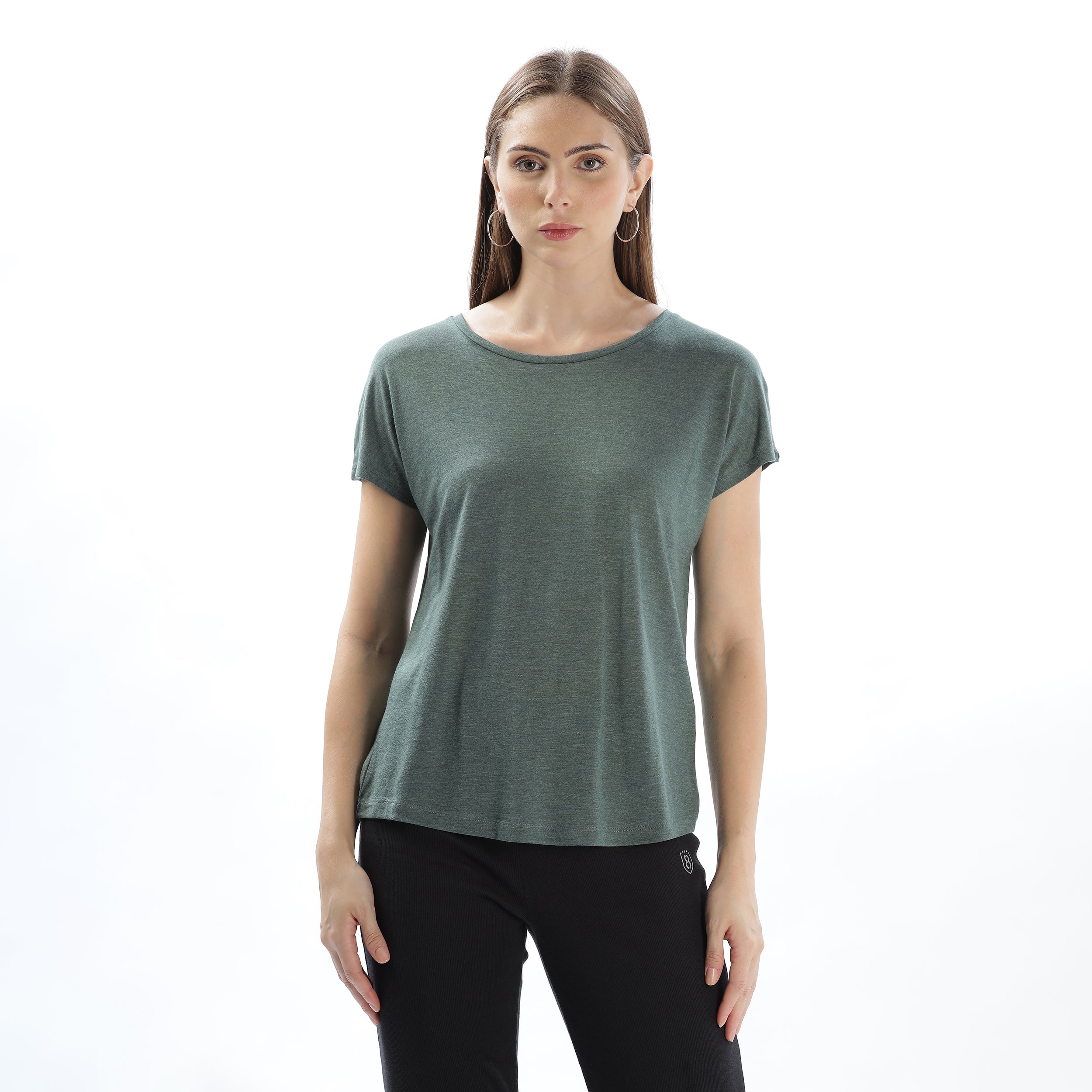 WOMENS TENCIL POLYESTER ULTRA SOFT AND SMOOTH HYPOALLERGENIC T-SHIRTS