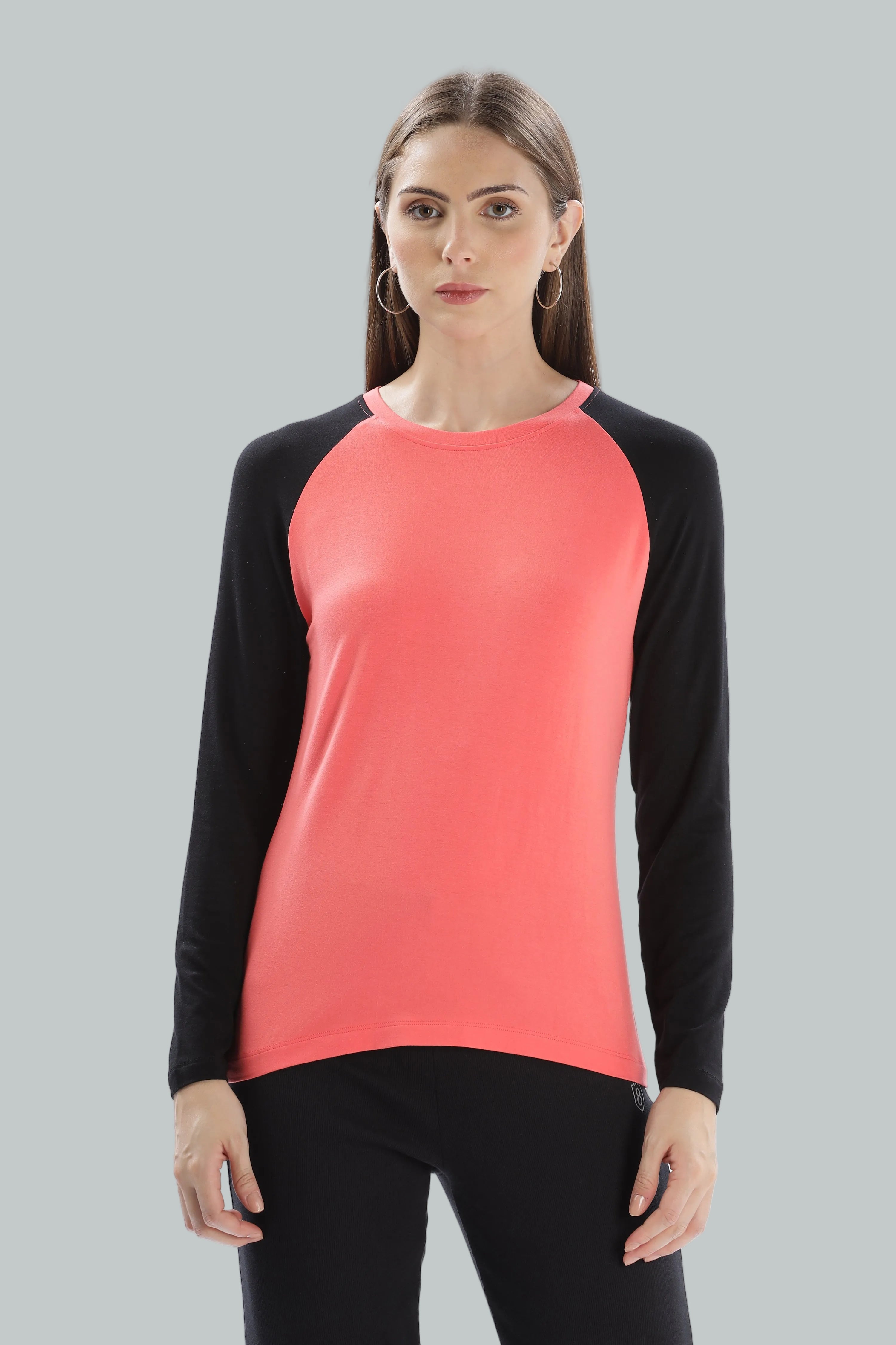 Women's Raglan Full Sleeve Outdoor Training T-Shirt