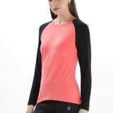 Women's Raglan Full Sleeve Outdoor Training T-Shirt