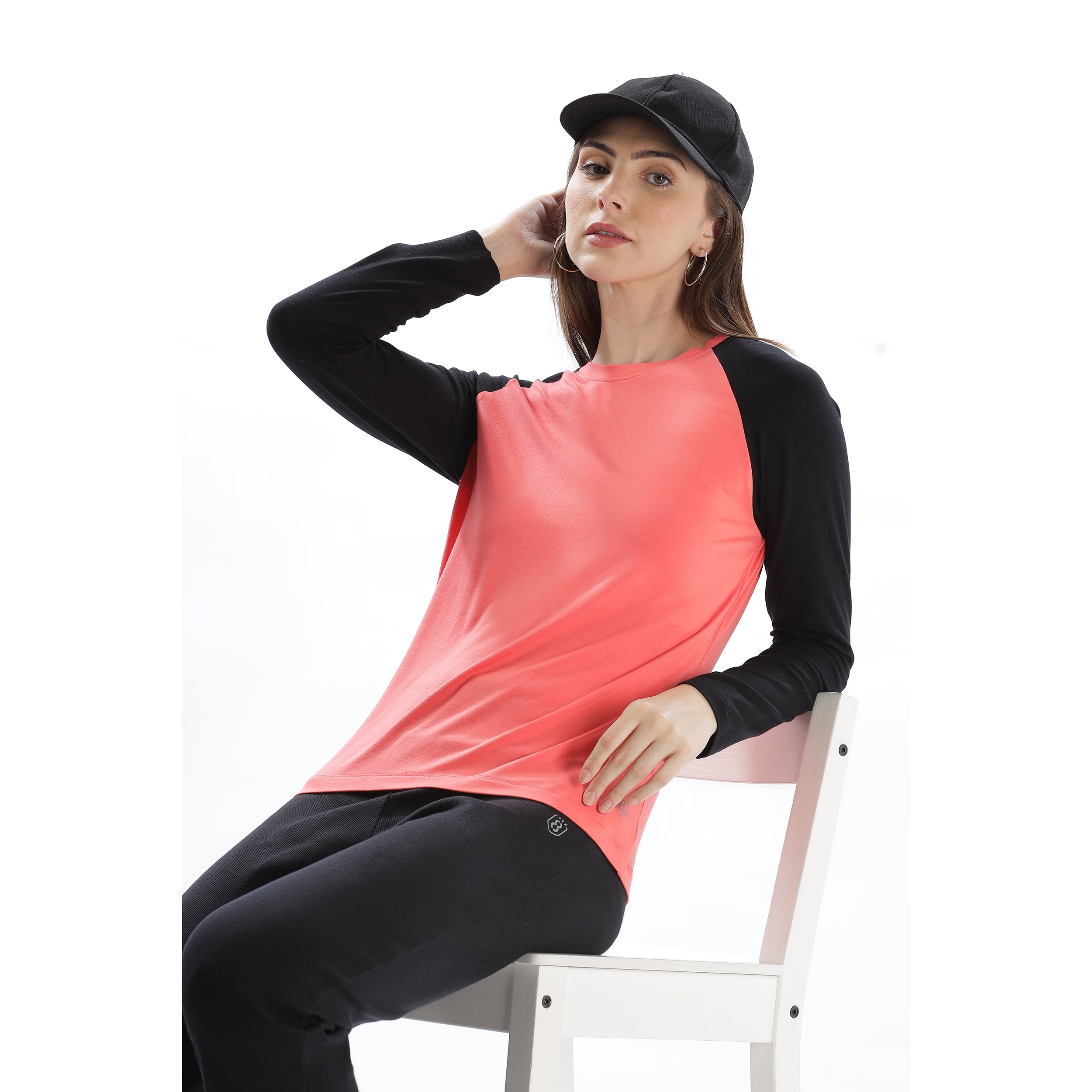 Women's Raglan Full Sleeve Outdoor Training T-Shirt