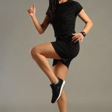 Women Shorts With Stylish Zipper Pocket At Both Sides