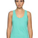 Women Sleeveless Razer Back Running Tank top (Yellow)