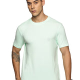 Men Cotton feel Super Stretchy Slim fit Polyester T Shirt