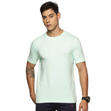 Men Cotton feel Super Stretchy Slim fit Polyester T Shirt