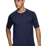 regular fit round neck men sports t-shirt