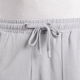 Comfortable Elastic Waistband Shorts Relaxed Fit with Functional Front Patch Pockets