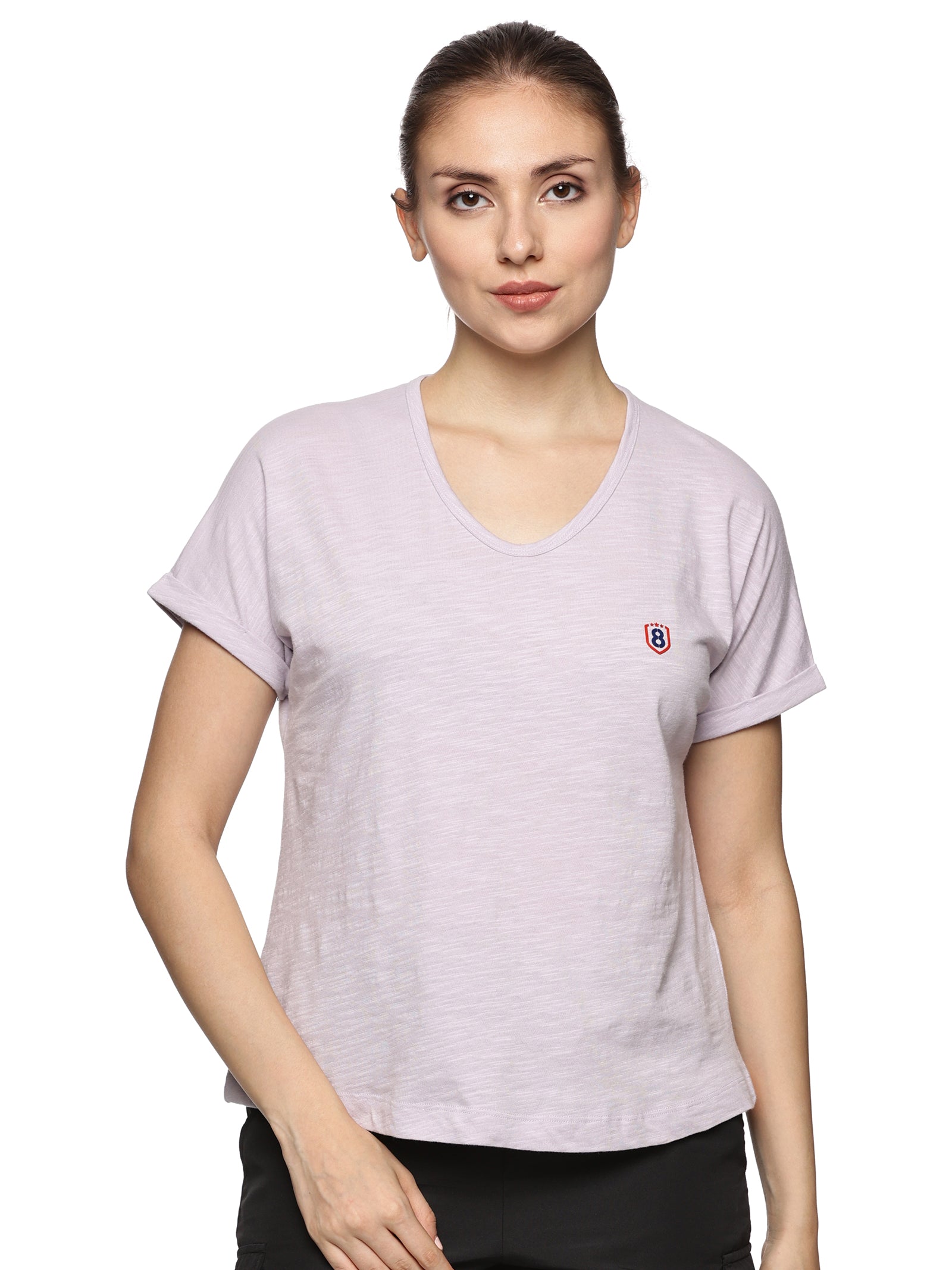 Women 100% organic cotton mega sleeve Top