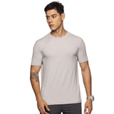 Men Cotton feel Super Stretchy Slim fit Polyester T Shirt