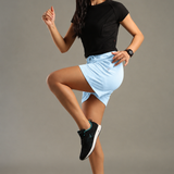 Women Shorts With Stylish Zipper Pocket At Both Sides