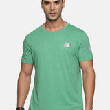 Men Organic Cotton Recycled Polyester Melange effect T Shirt