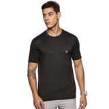 Men Cotton feel Super Stretchy Slim fit Polyester T Shirt