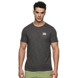 Men Organic Cotton Recycled Polyester Melange effect T Shirt