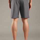 Men Solid Shorts With Side Pocket With Zipper Closure