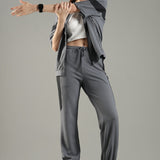 Women's Cut & Sew Joggers with Contrast Panels