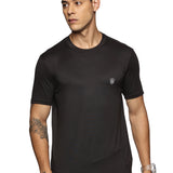 Men Cotton feel Super Stretchy Slim fit Polyester T Shirt