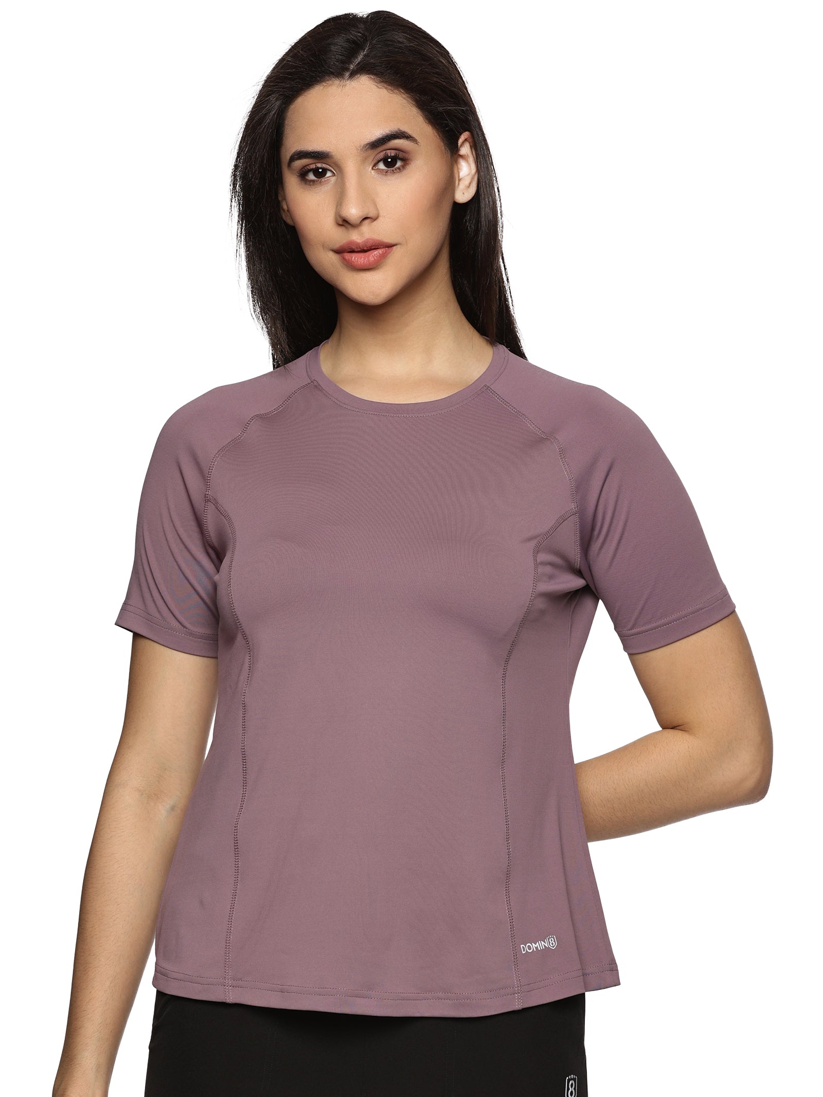 women quick dry round neck t-shirt