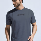 Men's Pintuck T-Shirt with Multi Reflector Chest Print