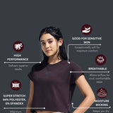 Women’s High Low Graphic Print Top