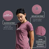 Women’s Light Weight Cut & Sew Graphic Long Top