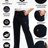 WOMEN’S MULTI POCKET TRACK PANT WITH DRAWSTRING