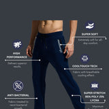 Men's Cut & Sew Zipper Pocket Jogger