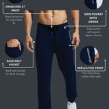 Men's Cut & Sew Zipper Pocket Jogger