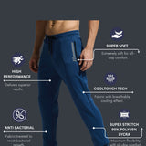 Men's Cut & Sew Zipper Pocket Jogger