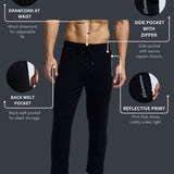 Men's Cut & Sew Zipper Pocket Jogger