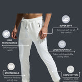 Men's  Cut & Sew Jogger With Zipper Pocket