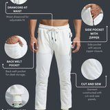 Men's  Cut & Sew Jogger With Zipper Pocket