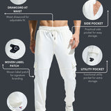 Men’s 100% Cotton Cut & Sew Multi Pocket Jogger