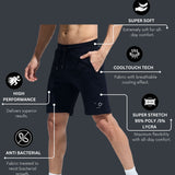 Men’s Cut & Sew Side Zipper Shorts