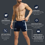 Men's Stretchable Swim Tight Shorts with Elasticated Waist Band