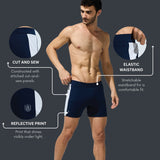 Men's Stretchable Swim Tight Shorts with Elasticated Waist Band
