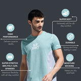 Men’s Round Neck Graphic T Shirt