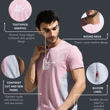 Men’s Round Neck Graphic T Shirt