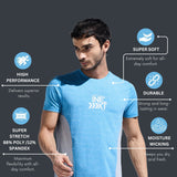 Men’s Round Neck Graphic T Shirt