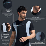 Men's Cut And Sew Hologram T-Shirt