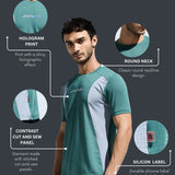 Men's Cut And Sew Hologram T-Shirt