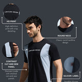 Men’s Cut & Sew HD Print T-Shirt